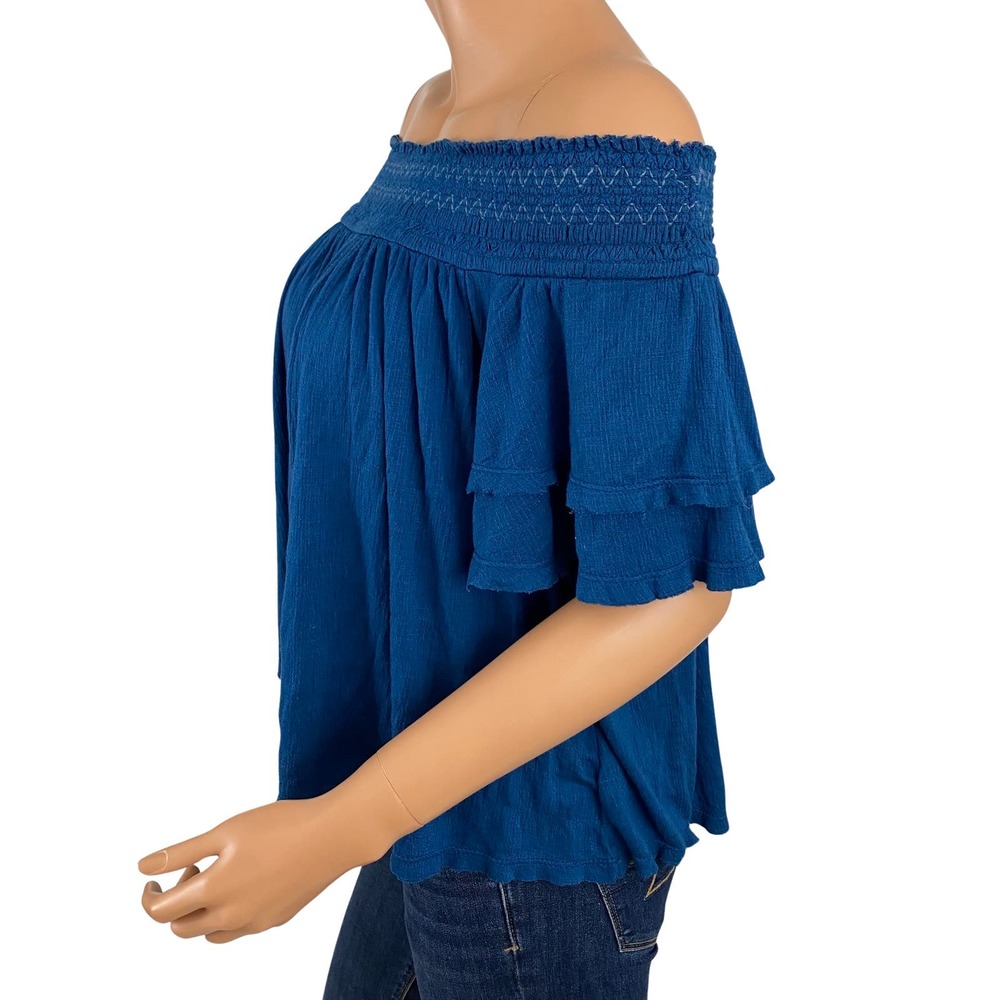Free People Santorini Top - Sapphire - Picture 7 of 14